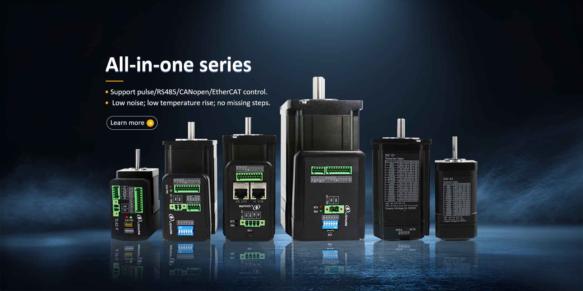 Китай Доставчици на интегриран стъпков двигател със затворен контур с отворен контур